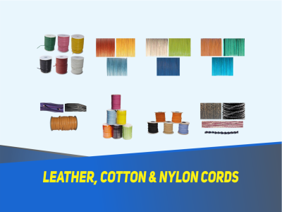 Leather, Cotton & Nylon Cords