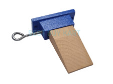 Bench Peg Holder with Removable Wooden Peg