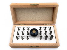 Bezel Setting Box with 18 Punches Size: (0.75 to 7.75 mm)