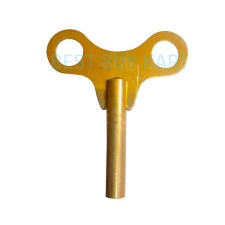 Brass Butterfly Clock Key Winder
