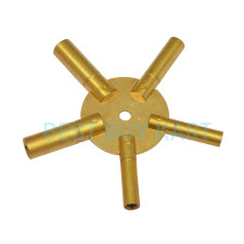 BRASS UNIVERSAL CLOCK WINDING KEY