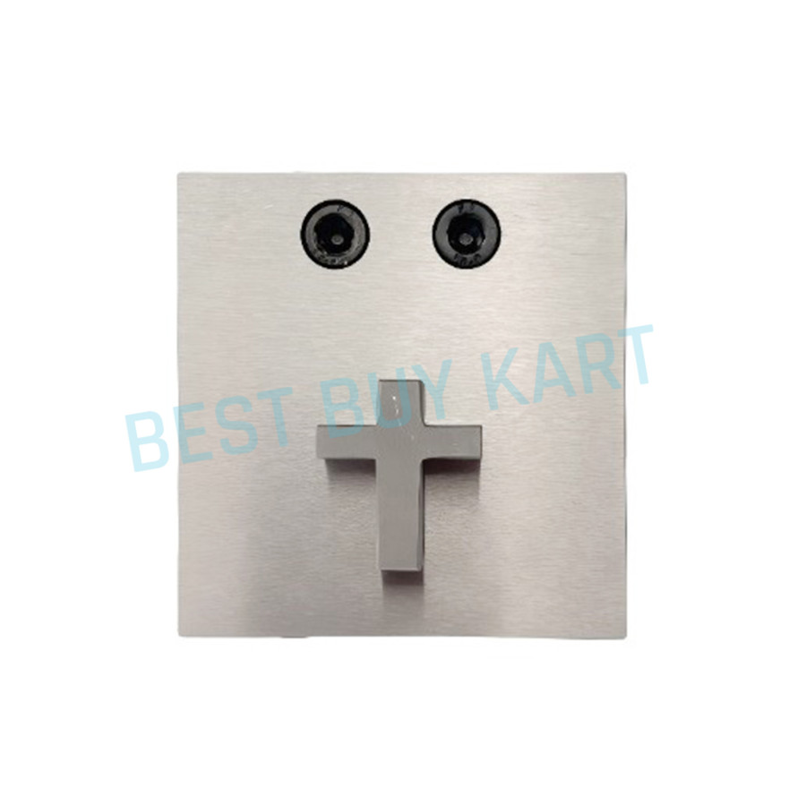 Cross Shape Disc Cutter Single Punch Size 25mm - Jewelry Making Die
