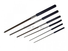 Cutting Broaches Set of 6 Sizes 2.4 - 6.2 mm - Clock Watch Repair Tools
