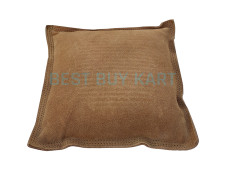 Leather Sand Bag  7 inch Diameter Square