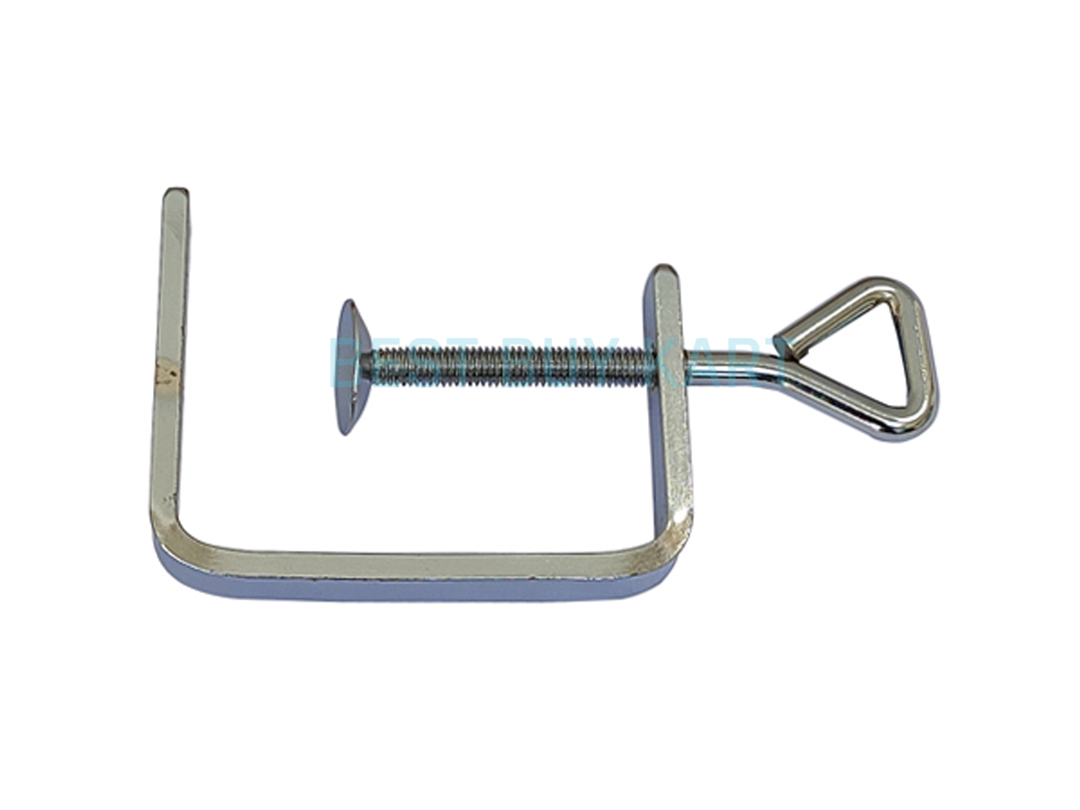 Spare/ Extra C Clamp For Wooden Bench Pins Stainless Steel Jewelry Crafts