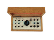 Bezel Setting Tool Punch Set with 16 Punches in Wooden Box Size 2 mm to 9 mm - picture 2