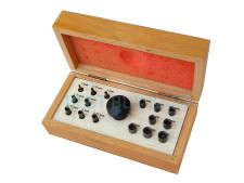 Bezel Setting Tool Punch Set with 16 Punches in Wooden Box Size 2 mm to 9 mm - picture 3