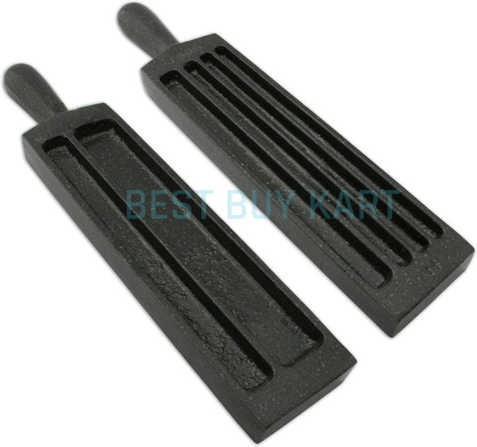 Wire & Sheet Ingot Mould 6 Inch - Durable Metal Casting Mould for Jewelry & Metal Forming